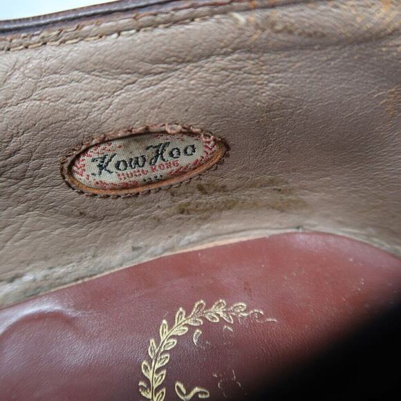 Kow Hoo Shoes Mens 45 Oxfords Exotic Leather Classic Goodyear Welt Handcrafted main image 7